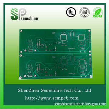 Fr4 double layer PCB with green solder mask